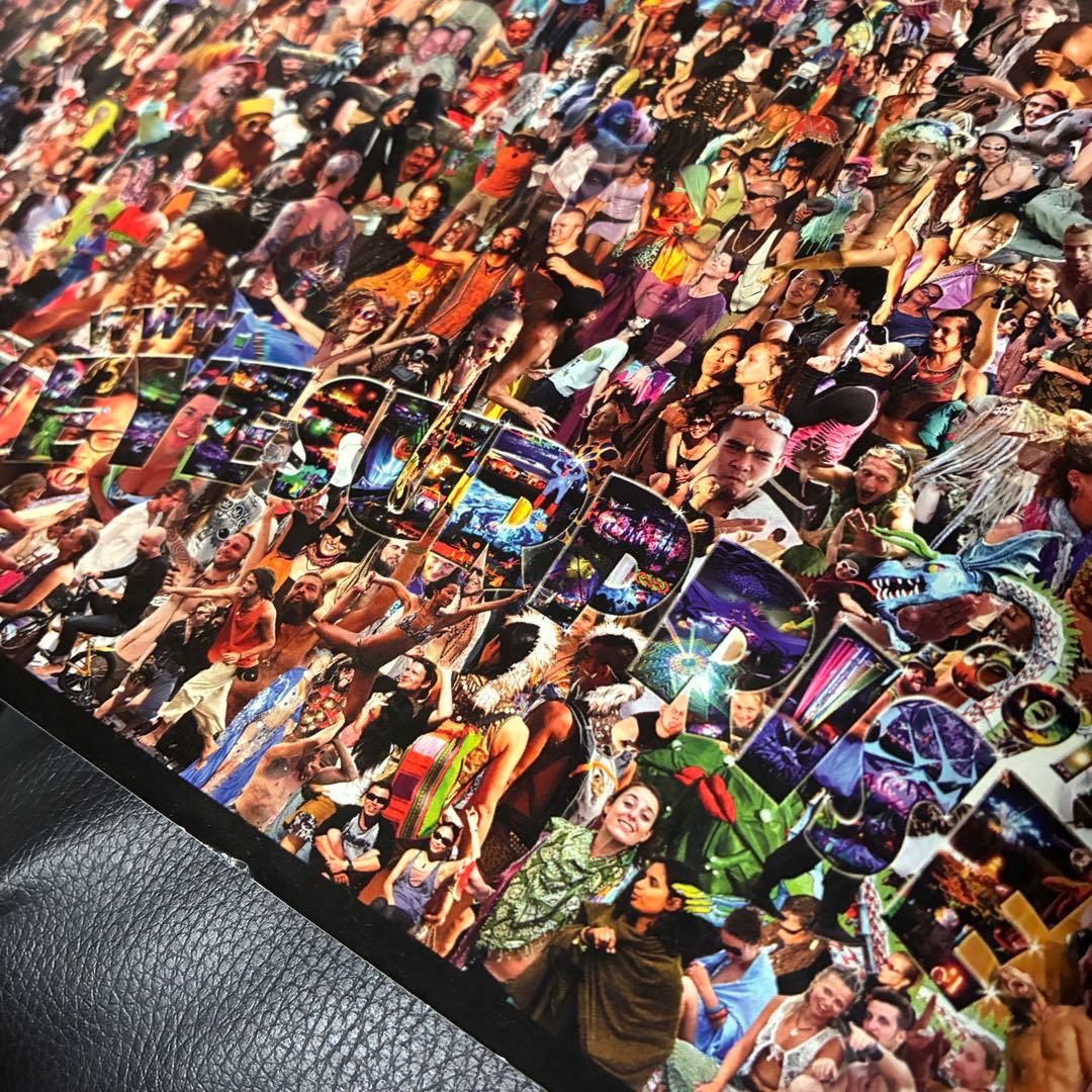 LET'S DANCE TRANCE PARTY コラージュ ポスター