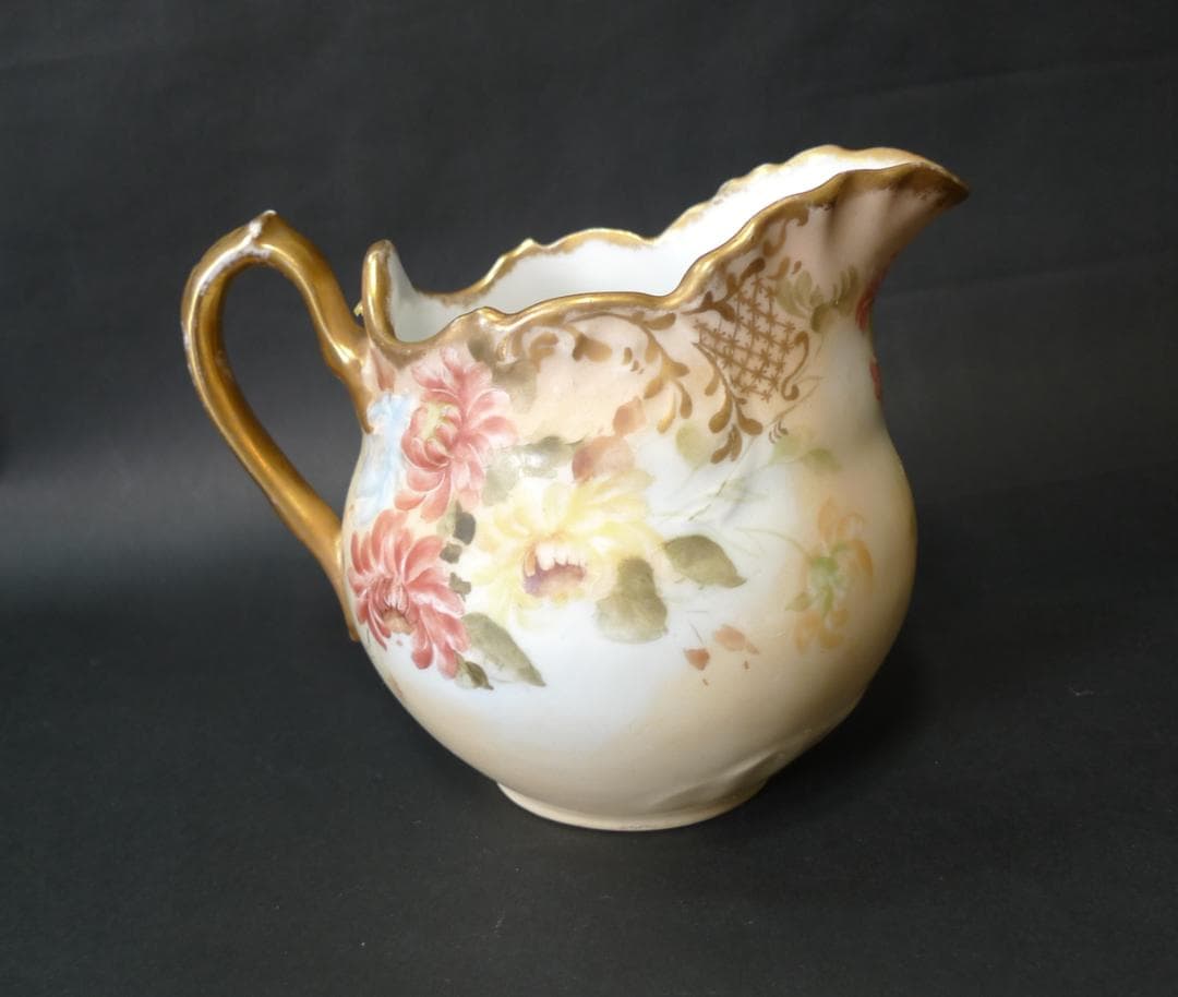 アンティーク★フランス Limoges リモージュ クリーマー 1895年？