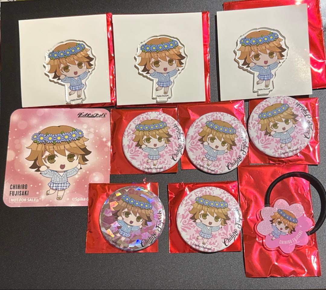 ダンガンロンパ　コラボカフェ goodspoon 不二咲　レア　缶バッジ