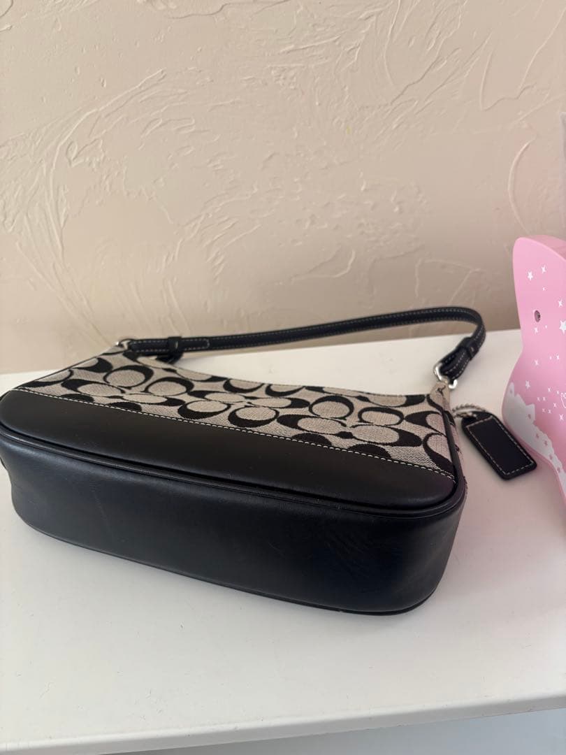 Coach コーチ アクセサリーポーチ グレー系 シグネチャー