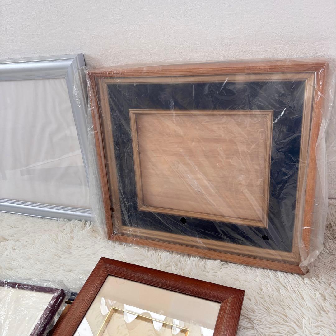 まとめ売り　15点　額縁　絵画　フォトフレーム　和製　海　木製　写真　ラッセン