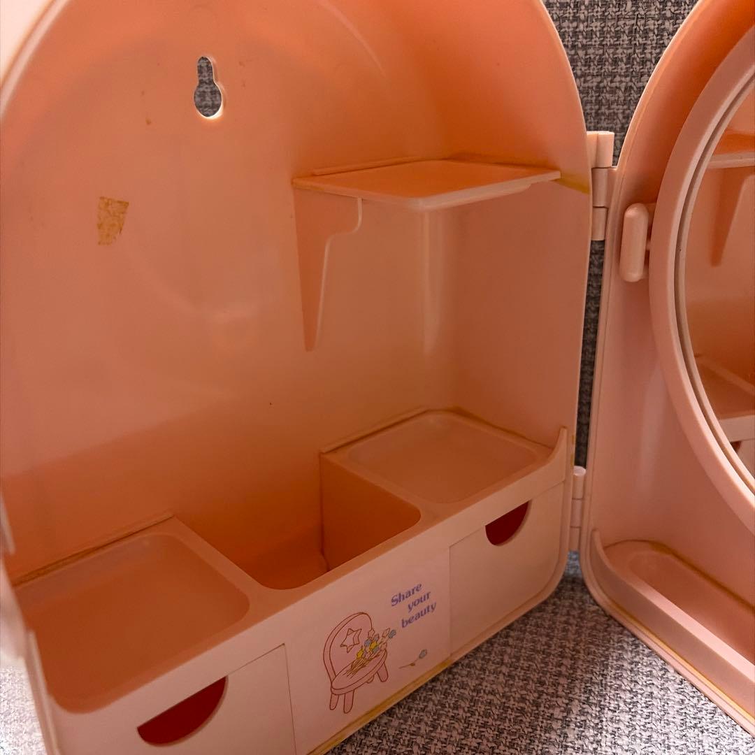 サンリオ　キキララ　小物入れ付き壁掛けミラー