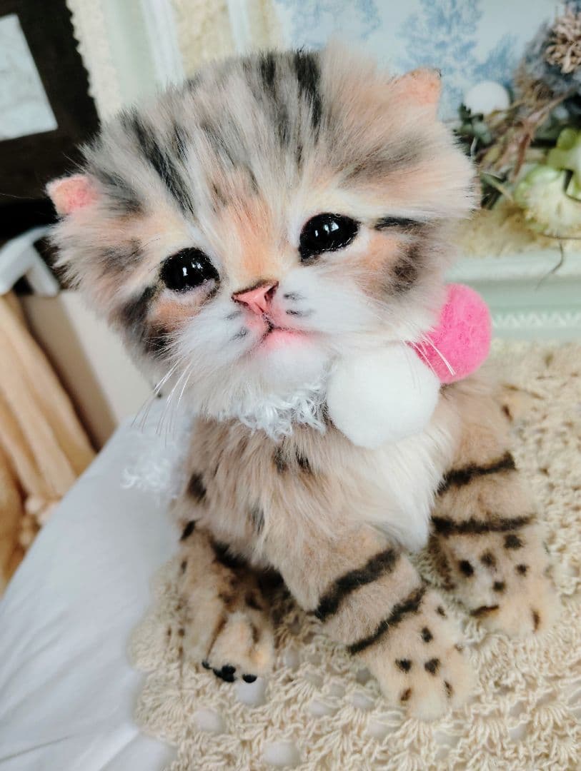 チロルパン様オーダー❤ヤマネコベビー♡アートドール♡ぬいぐるみ♡