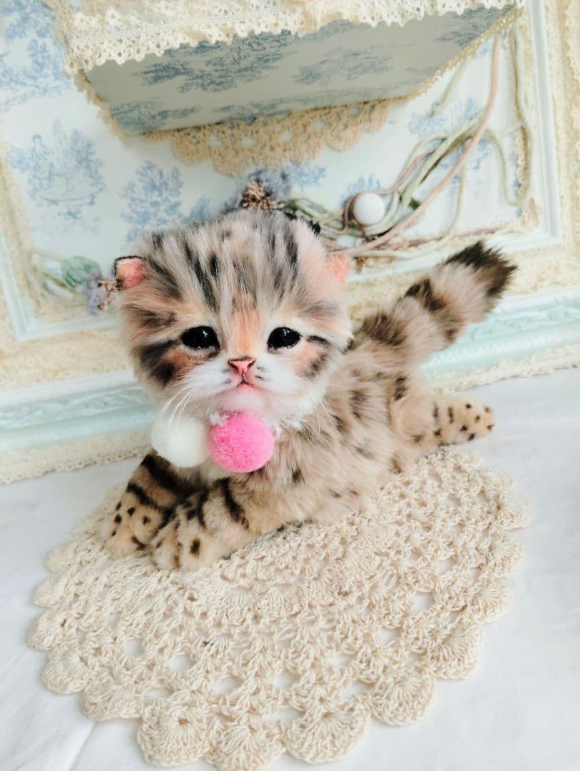 チロルパン様オーダー❤ヤマネコベビー♡アートドール♡ぬいぐるみ♡