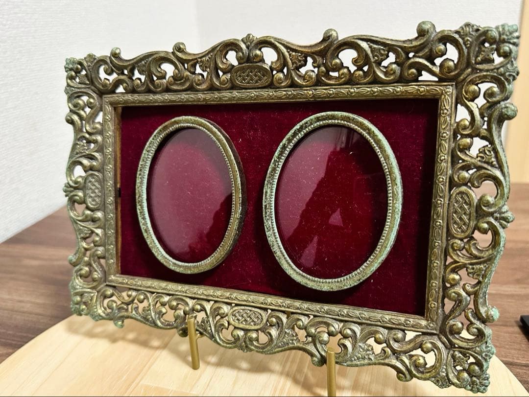 アンティーク　ディスプレイ　写真立て