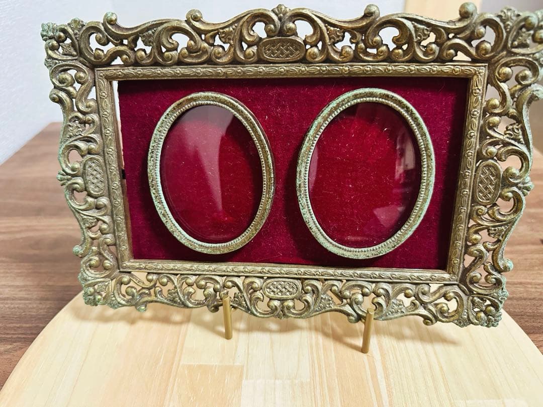 アンティーク　ディスプレイ　写真立て