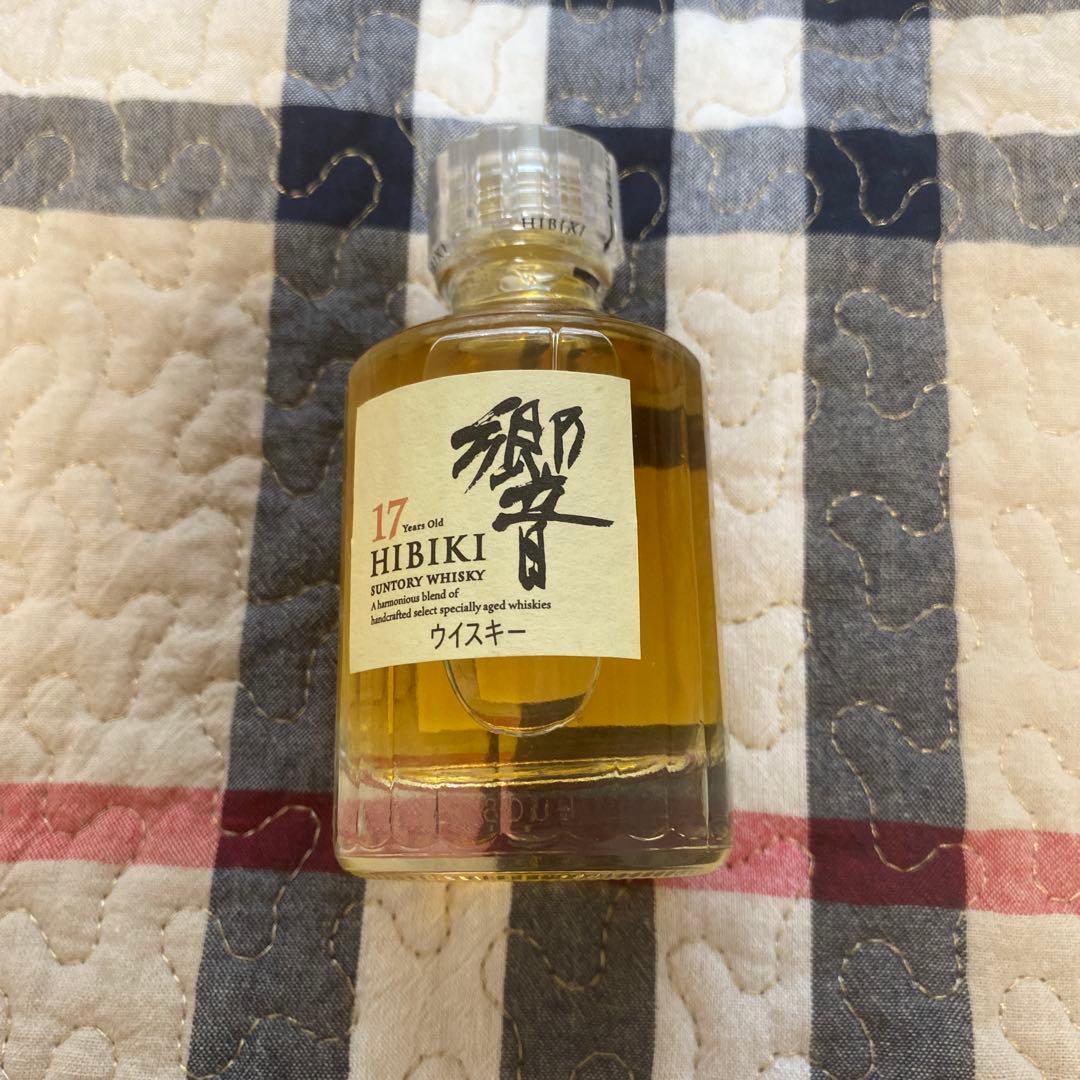 終売希少 サントリーウィスキー 響17年 ミニボトル 50ml 未開封