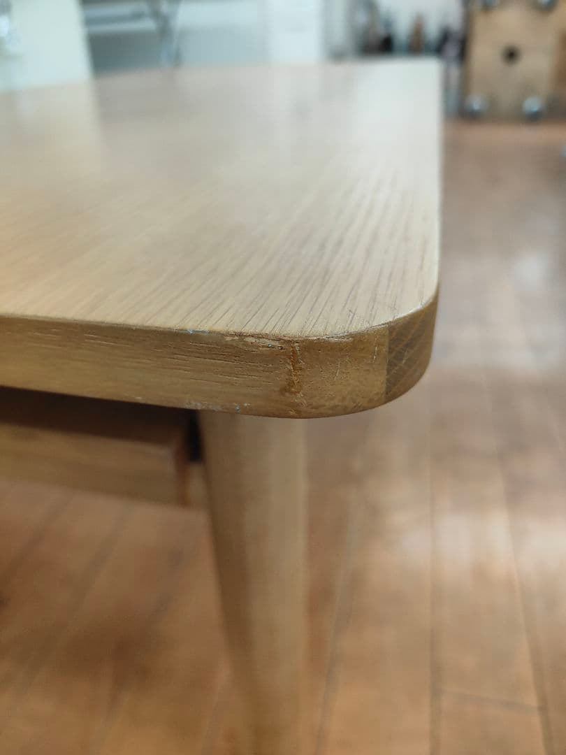MUJI 無印良品 ミドルテーブル オーク材