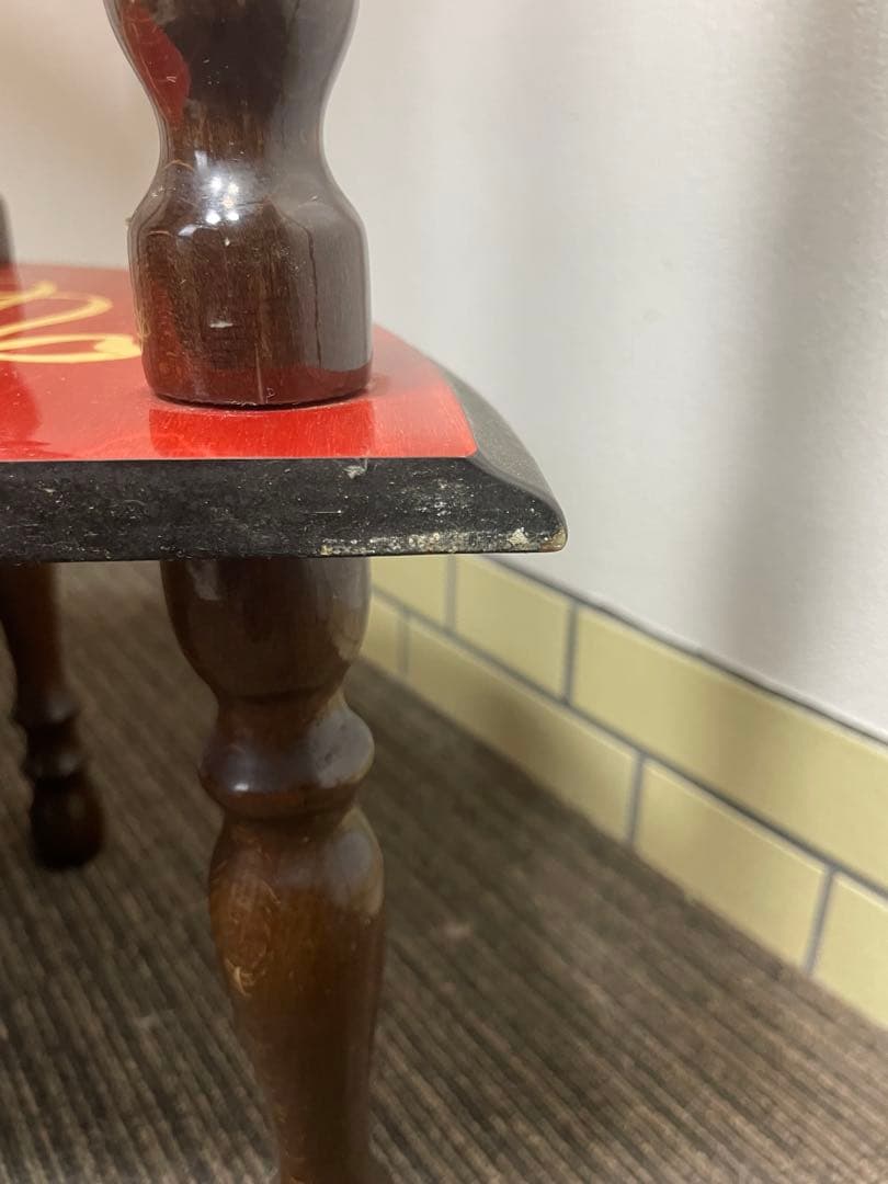 MADE in ITALY イタリア製 コンソール サイドテーブル 飾り棚 半月