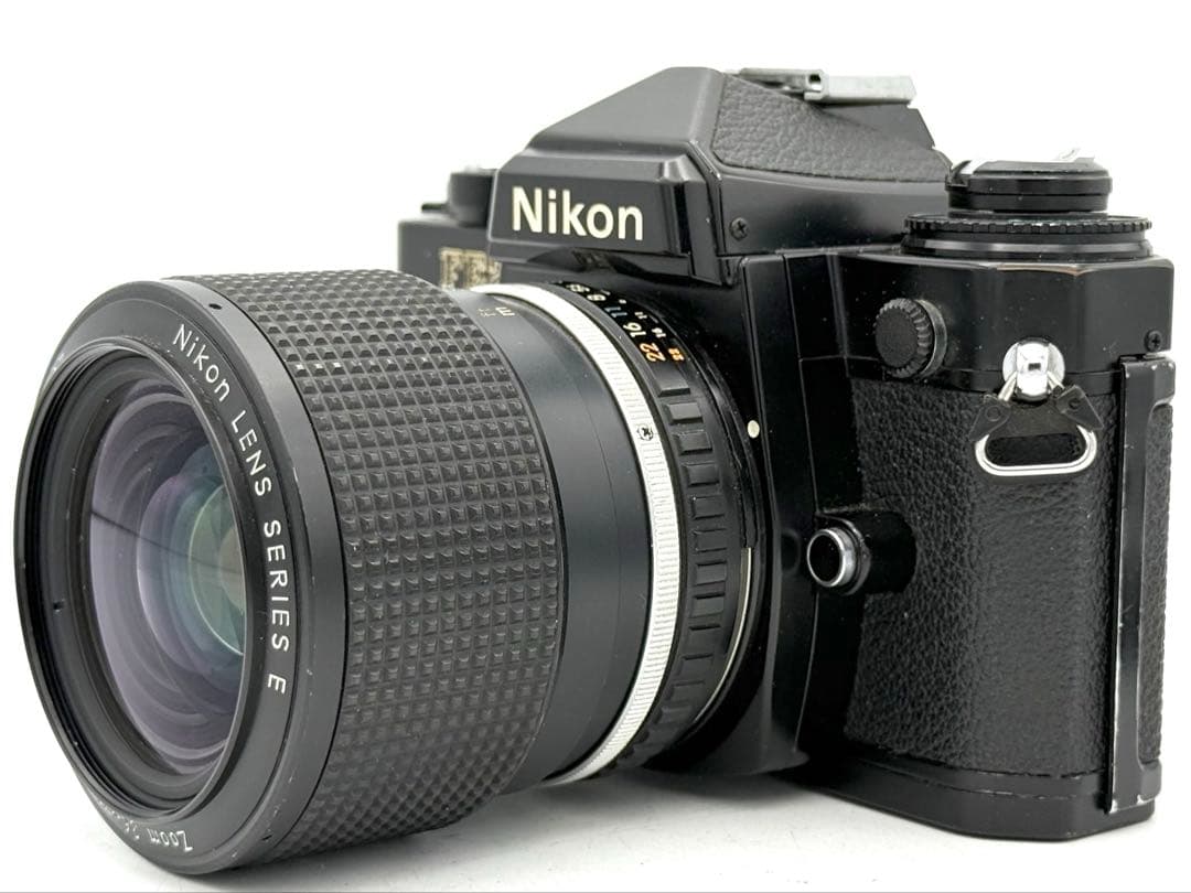 【完動品】Nikon FE2 レンズセット　フイルム一眼レフ　動作確認済み