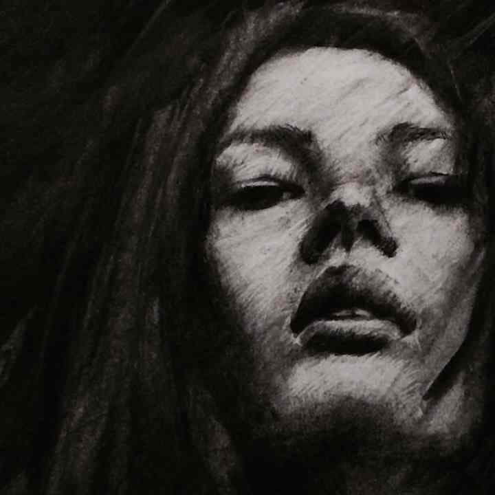 \"美しい人\"絵／肖像画