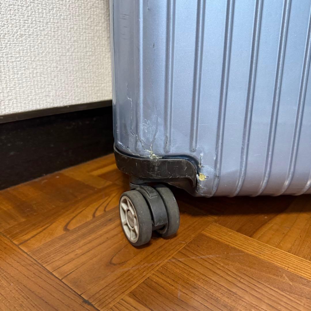 リモワRIMOWA サルサエアー80ℓ チェックイン　水色　大型軽量