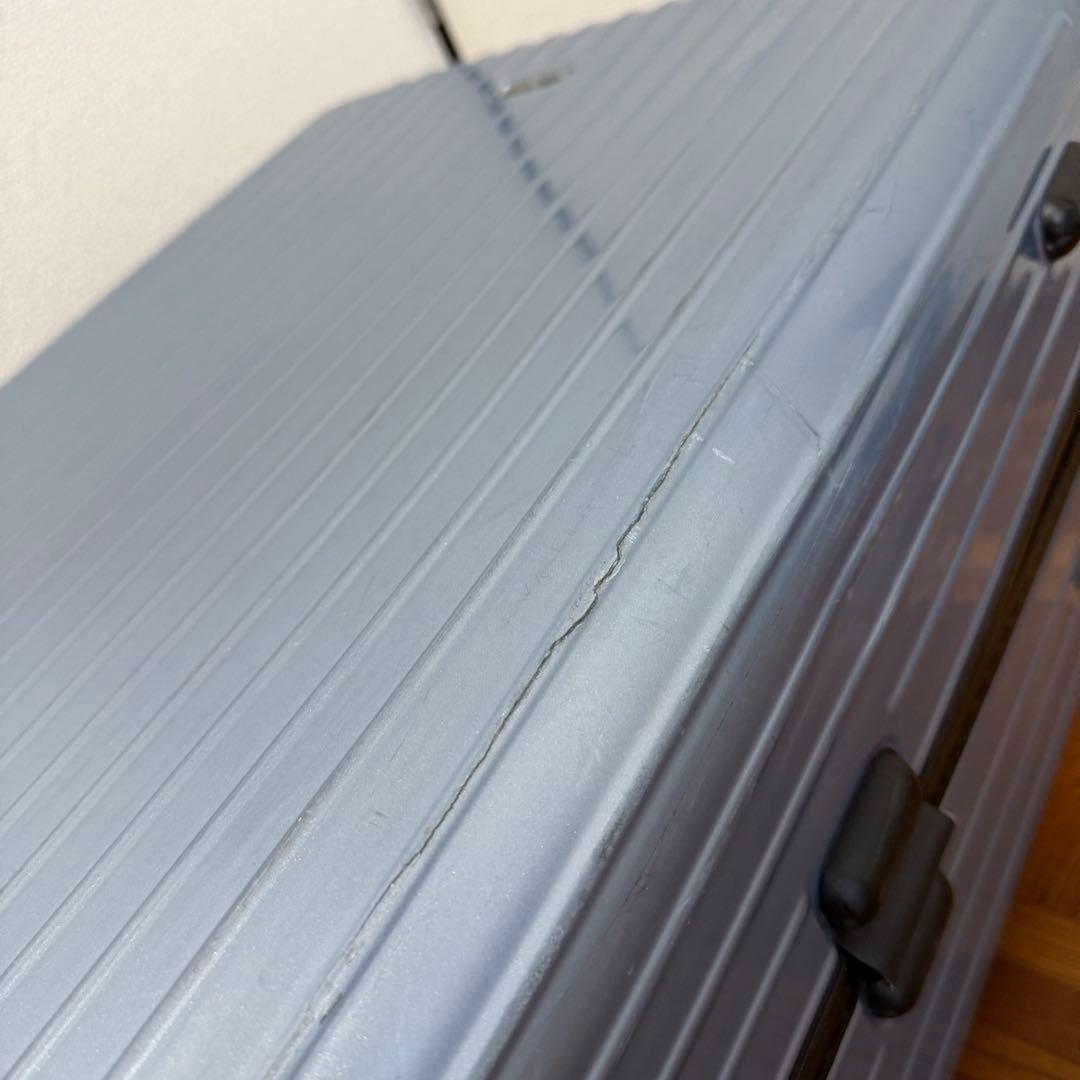 リモワRIMOWA サルサエアー80ℓ チェックイン　水色　大型軽量