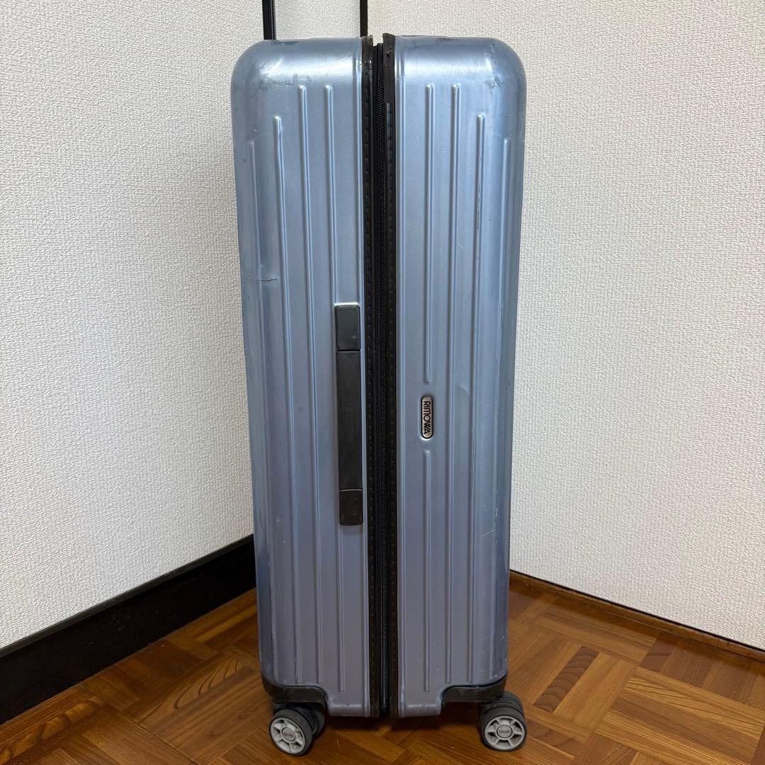 リモワRIMOWA サルサエアー80ℓ チェックイン　水色　大型軽量