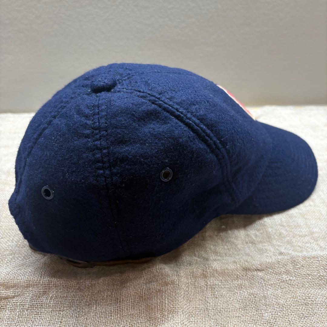 デニムアンドダンガリー　58㎝　ワッペンキャップ　帽子　DENIM DD