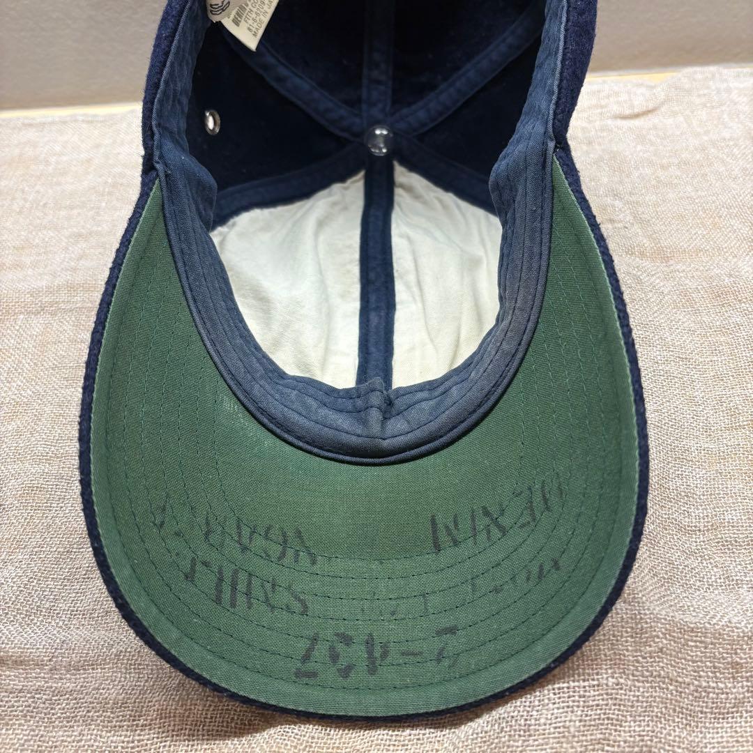 デニムアンドダンガリー　58㎝　ワッペンキャップ　帽子　DENIM DD