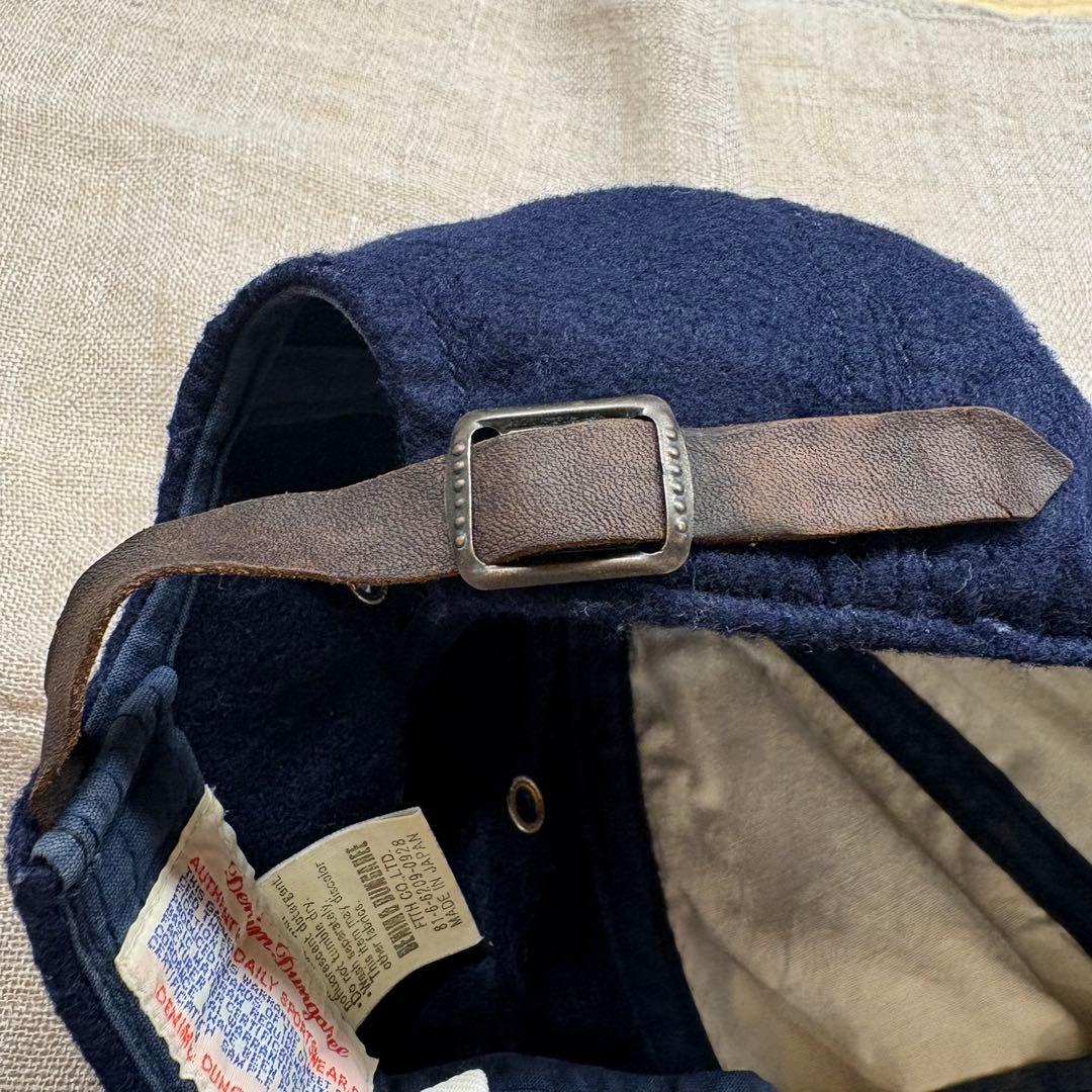 デニムアンドダンガリー　58㎝　ワッペンキャップ　帽子　DENIM DD