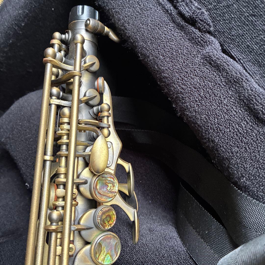 P.mauriat カーブド　ソプラノサックス　純正ケース付き　極美品　レア