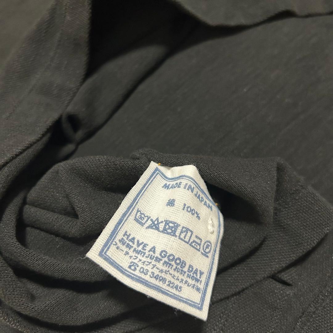 良品✨45R ジンバカノコの33色馬ポロ 刺繍 ポロシャツ ゆったり ブラック