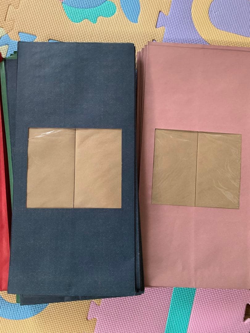 海外紙物　巨大　Made in Albany　ラッピング袋　4種　40枚