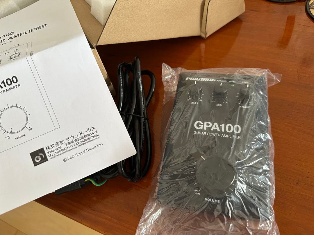 GPA100 ギター用パワーアンプ