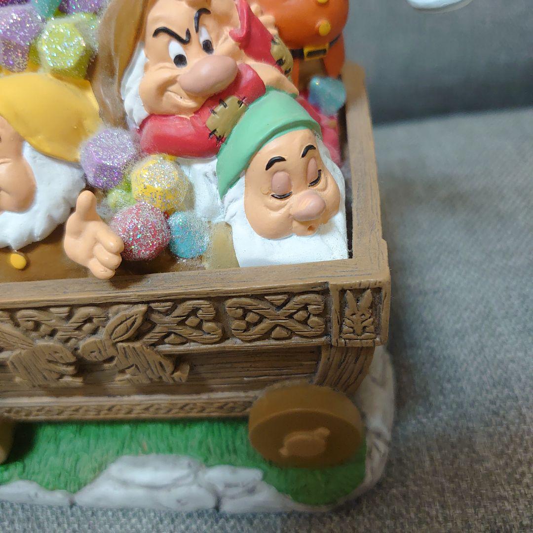 4*i様 ディズニーストア 白雪姫 7人の小人　トロッコ ジュエリースタンド　小