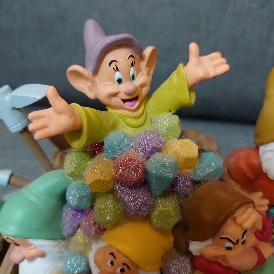 4*i様 ディズニーストア 白雪姫 7人の小人　トロッコ ジュエリースタンド　小