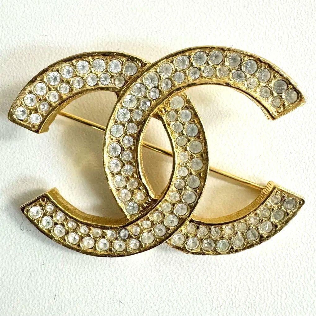 CHANEL シャネル ココマーク ヴィンテージ ブローチ 箱付き 正規品