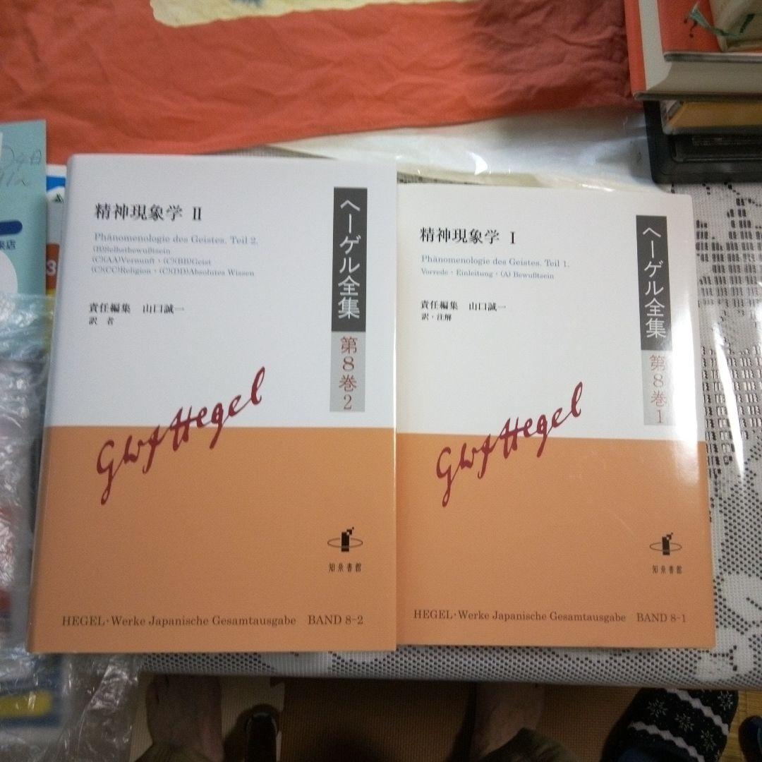ヘーゲル全集 第8巻1ヘーゲル全集第8巻2 　精神現象学
