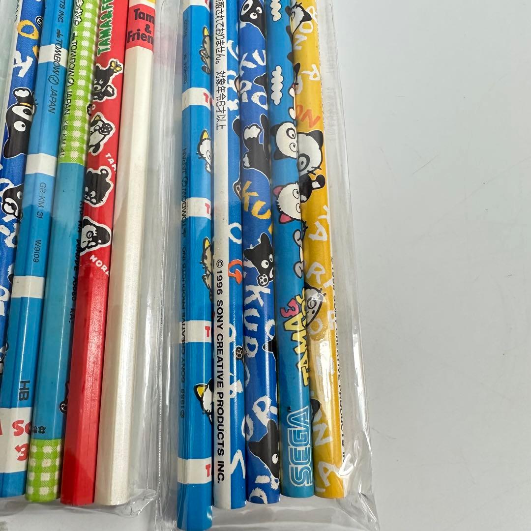 超希少　昭和レトロ　タマアンドフレンズ 定規　鉛筆　セット　まとめ売り