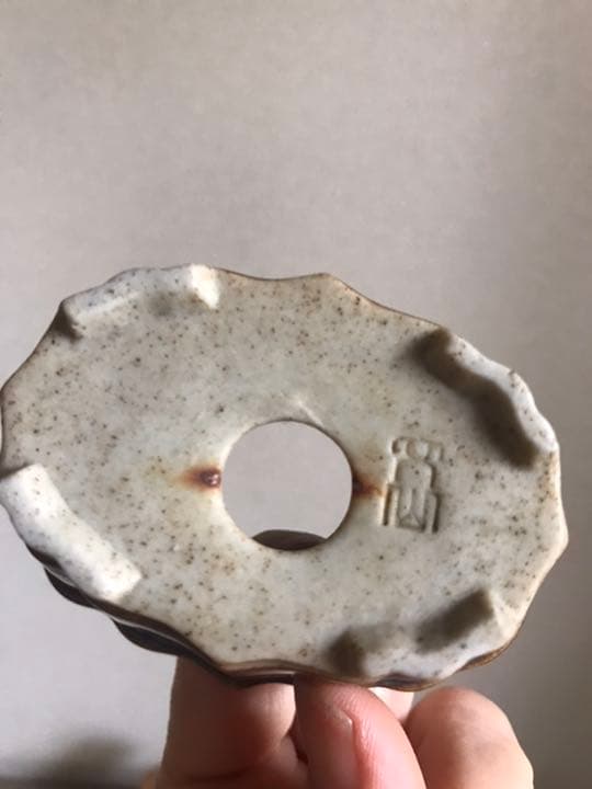 盆栽鉢　希少時代文山辰砂手桶鉢、紫陽花釉楕円鏡鉢、おまけ辰砂六角ミニ鉢山野草