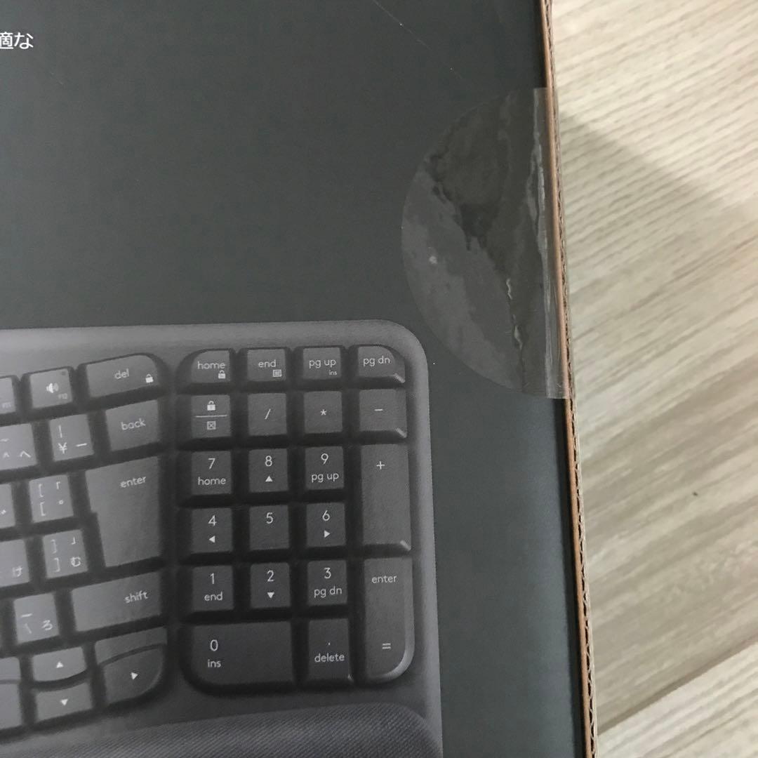 ロジクールWAVE KEYS K820(疲れにくいエルゴノミックキーボード)