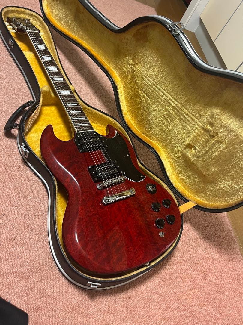 Greco SG チェリーレッド ハードケース付