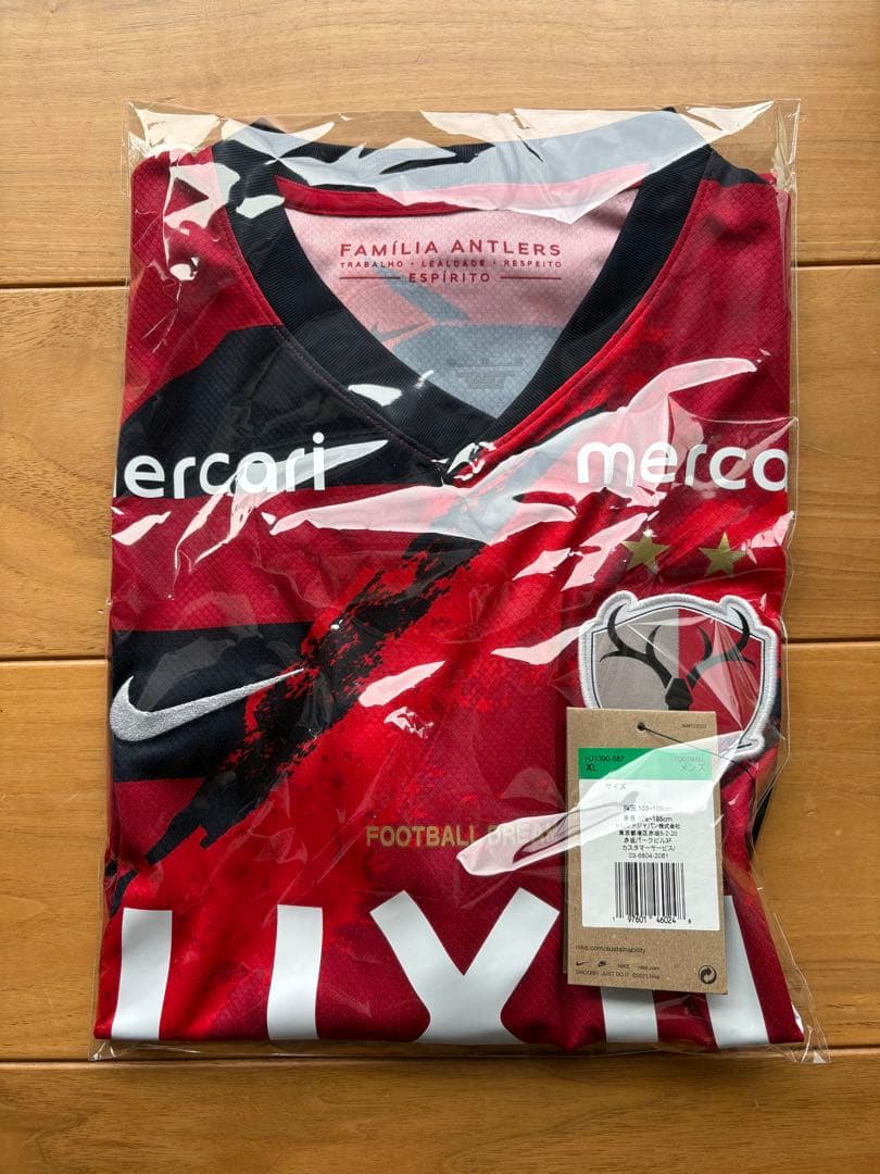 ２０２５年　鹿島アントラーズ　ユニフォーム 背番号なし