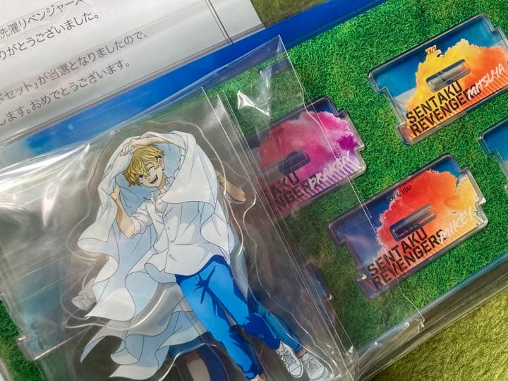 今だけ値下　洗濯リベンジャーズ当選品アクスタ6種未開封　東リベ×NANOX