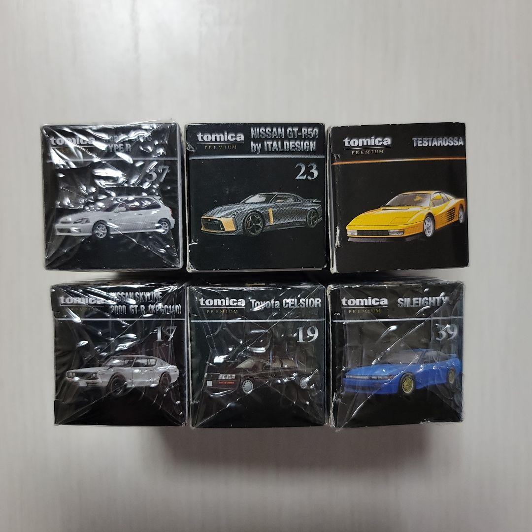 絶版タカラトミーモール限定フェラーリテスタロッサ等含むトミカプレミアム6台セット