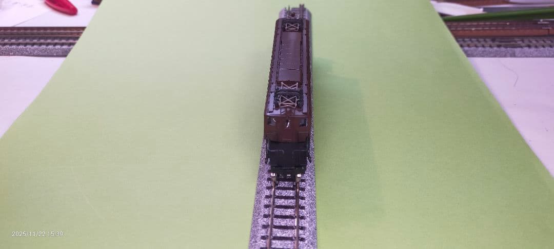 ワールド工芸製国鉄ＥＦ59型Nゲージ 電気機関車完成塗装済品 ブラウン