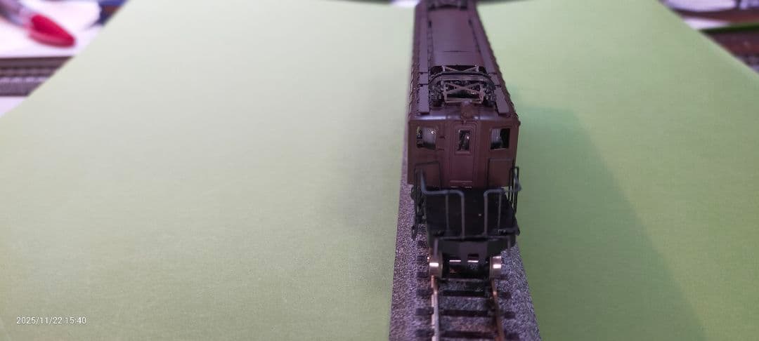 ワールド工芸製国鉄ＥＦ59型Nゲージ 電気機関車完成塗装済品 ブラウン