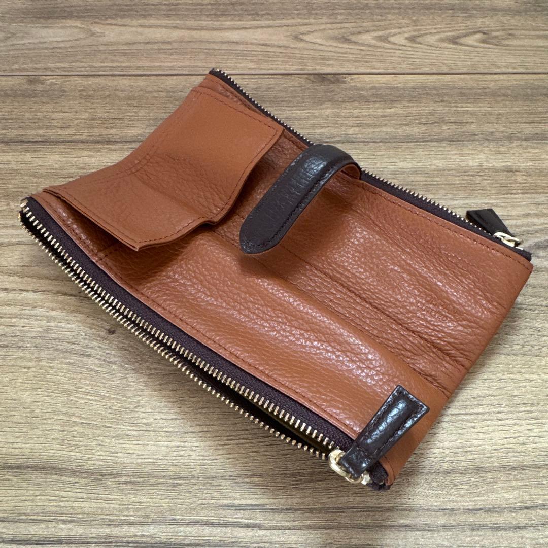 CCOMPANY ルポペンケース ダークブラウン