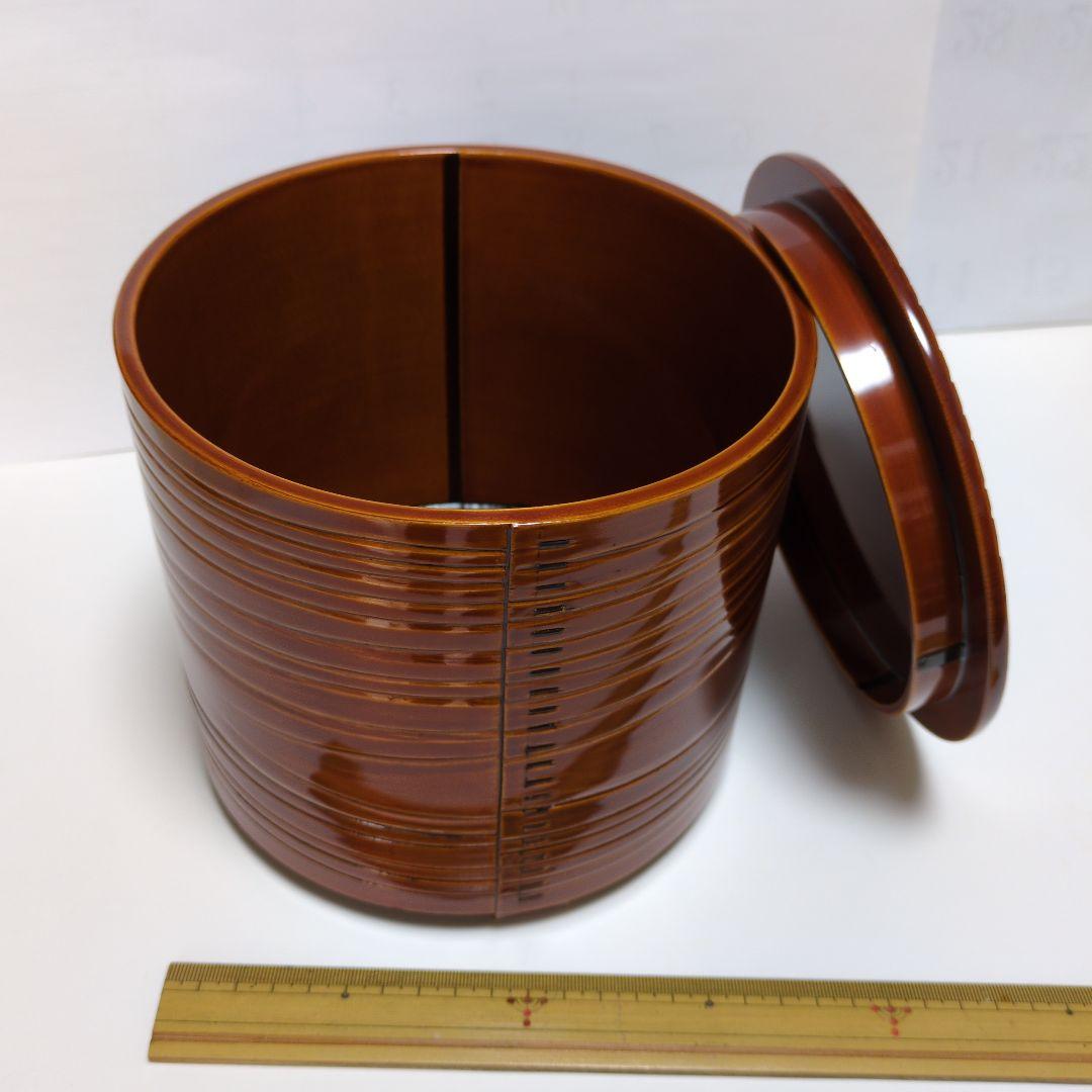 茶道具　曲水指　春慶塗 へぎめ