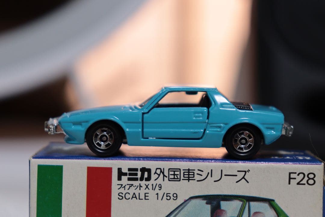 日本製　トミカ　外国車シリーズ　フィアットX 1/9 F28 イタリア　1977