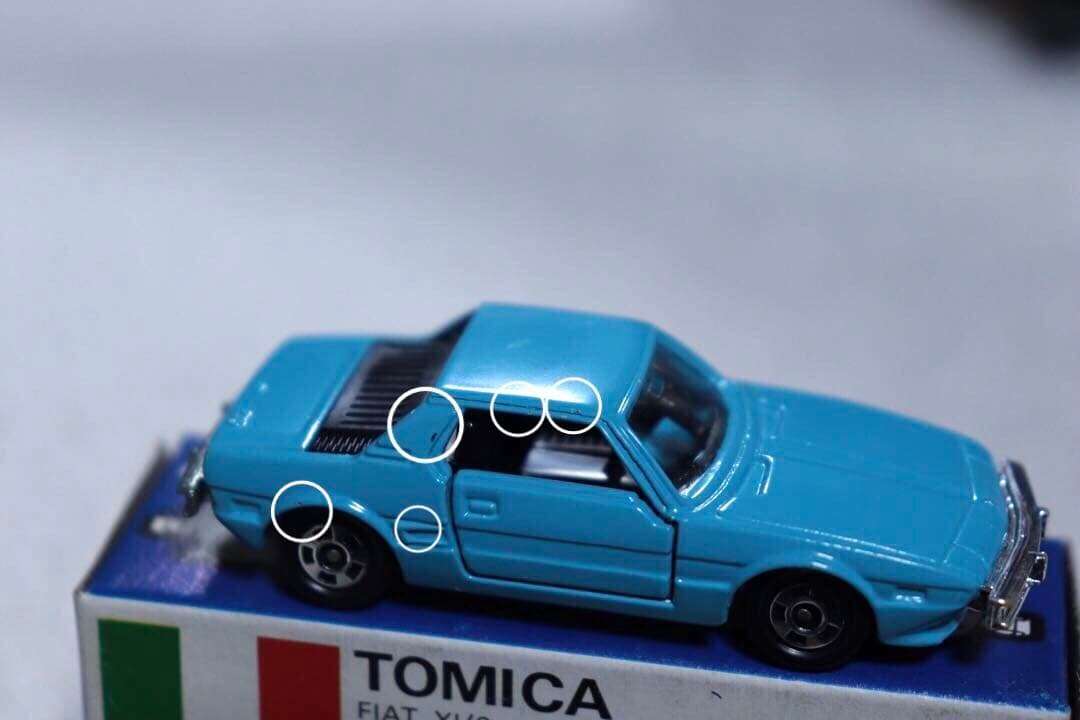 日本製　トミカ　外国車シリーズ　フィアットX 1/9 F28 イタリア　1977