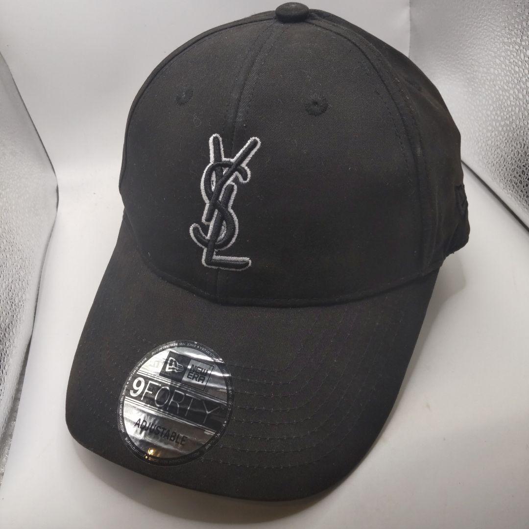 ◆1468 サンローラン　NEWERA　ブラック　アジャスタ