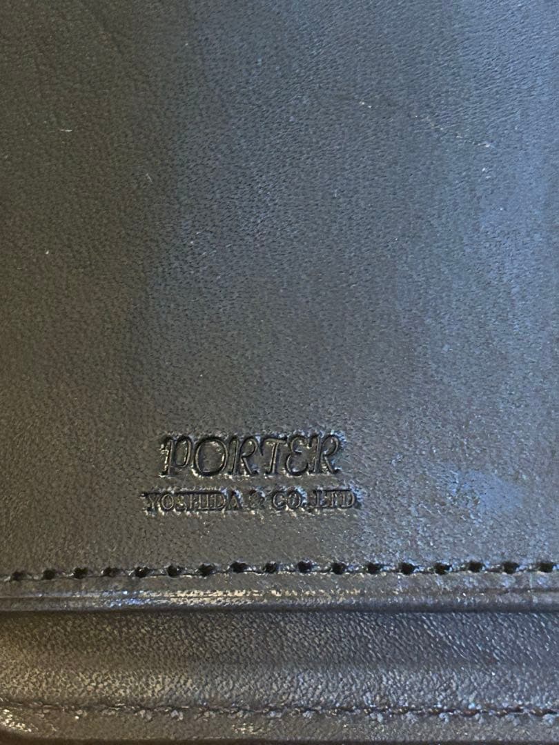 MARGARET HOWELL ×porter 黒レザー　キー&カードケース