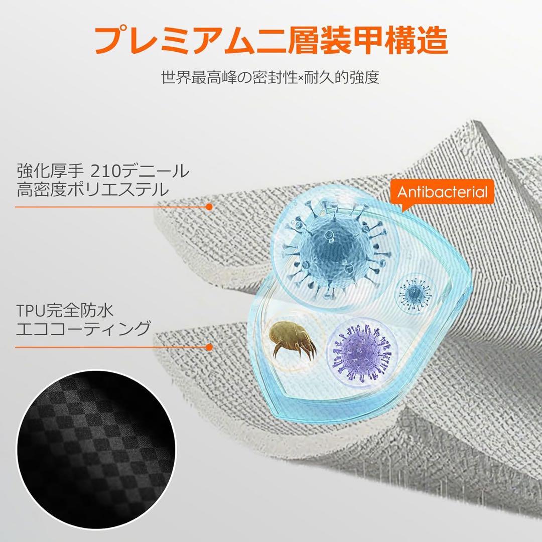 YOYOVAC旅行用圧縮トラベルバッグ 旅行用圧縮袋 圧縮バッグ ポンプ付 防水