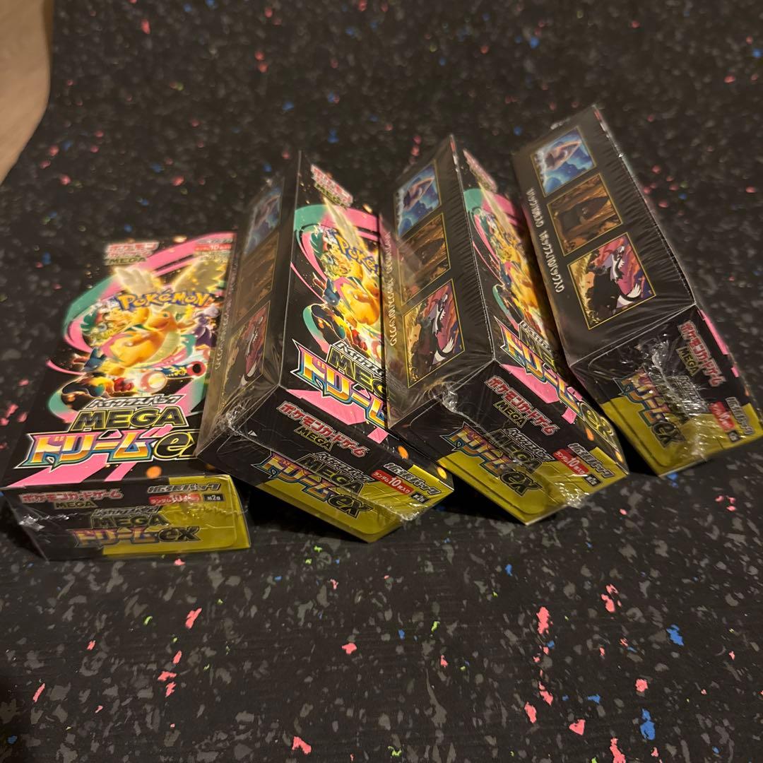 新品未開封　MEGAドリームex 4 BOX 値引対応可