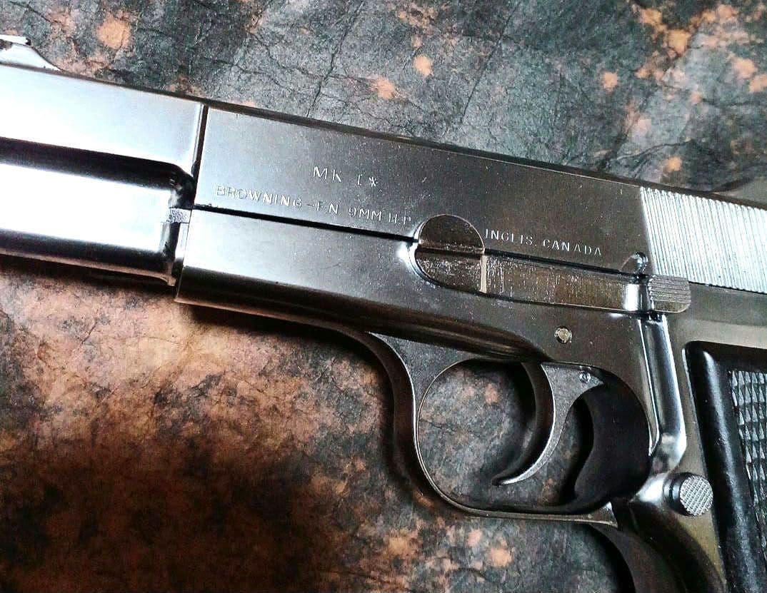 マルシン　ブローニングハイパワー　カナディアン X-PFC シルバーモデルガン