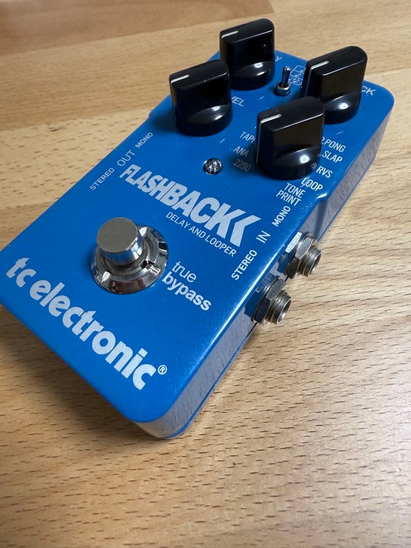 【美品】tc electronic FLASHBACK ディレイ＆ルーパー
