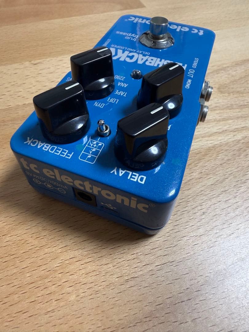 【美品】tc electronic FLASHBACK ディレイ＆ルーパー