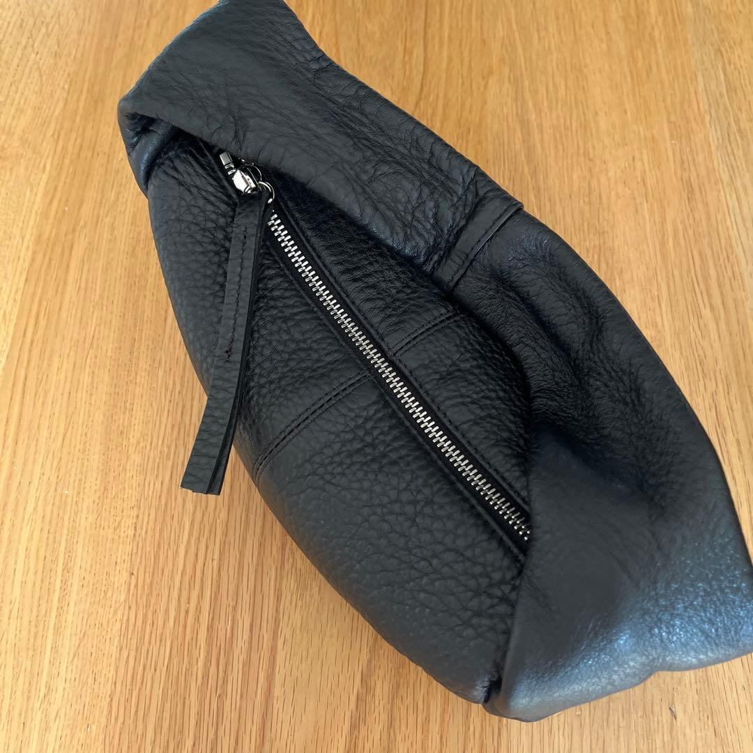 美品　トゥデイフル レザーラップバッグ【Todayful】　ブラック